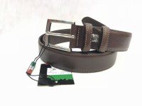ceinture marron lisse
